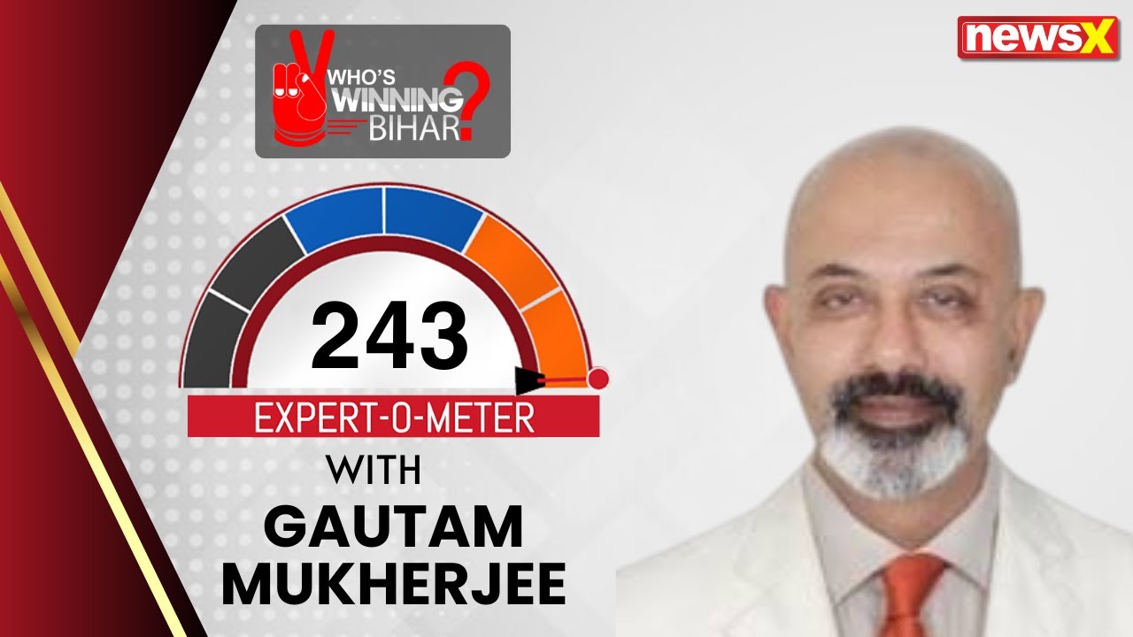 NewsX Expert-o-meter | Gautam Mukherjee's Bihar Election Prediction