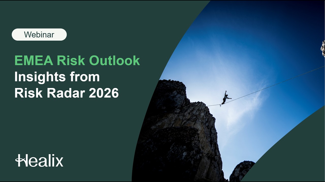 Webinar: EMEA Risk Outlook - Insights from Risk Radar 2026
