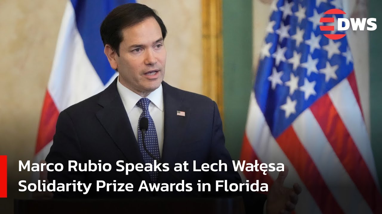 Just In: Marco Rubio Speaks at Lech Wałęsa Solidarity Prize Awards in Florida | Breaking News | AC15