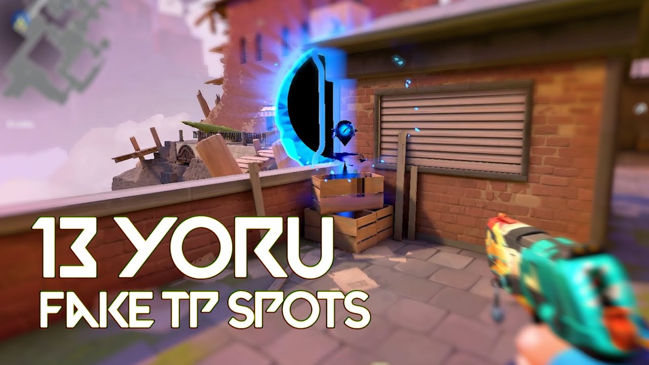 MORE YORU FAKE TELEPORT SPOTS (ALL MAPS) - VALORANT GUIDE TIPS & TRICKS