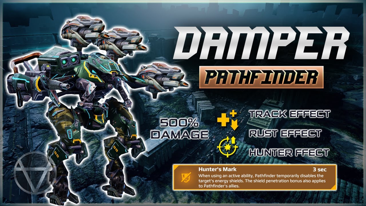 500% DMG Damper Pathfinder Returns – Mk3 Gameplay | War Robots