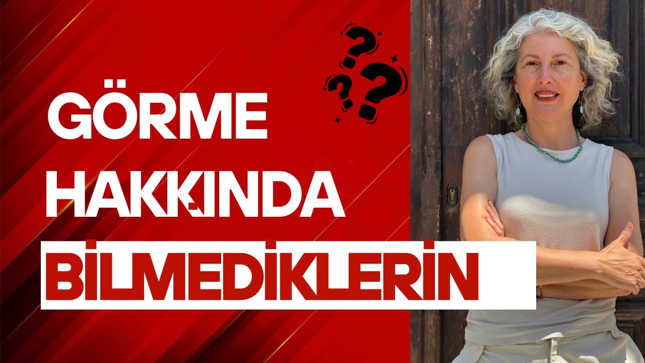 G&Ouml;RME HAKKINDA BİLMEDİKLERİNİZ - 10 Adımda daha iyi g&ouml;r, uygulamalı &ouml;ğren.
