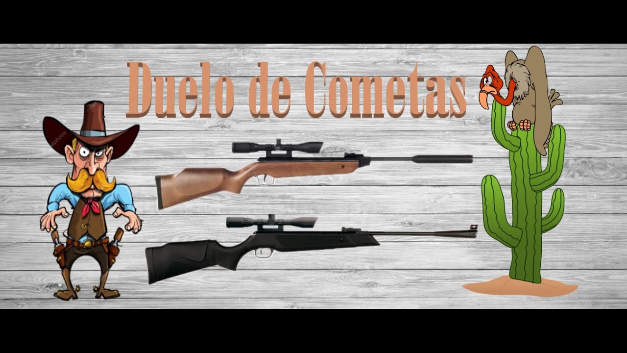 Duelo de Carabinas Cometa Galaxy y Compact