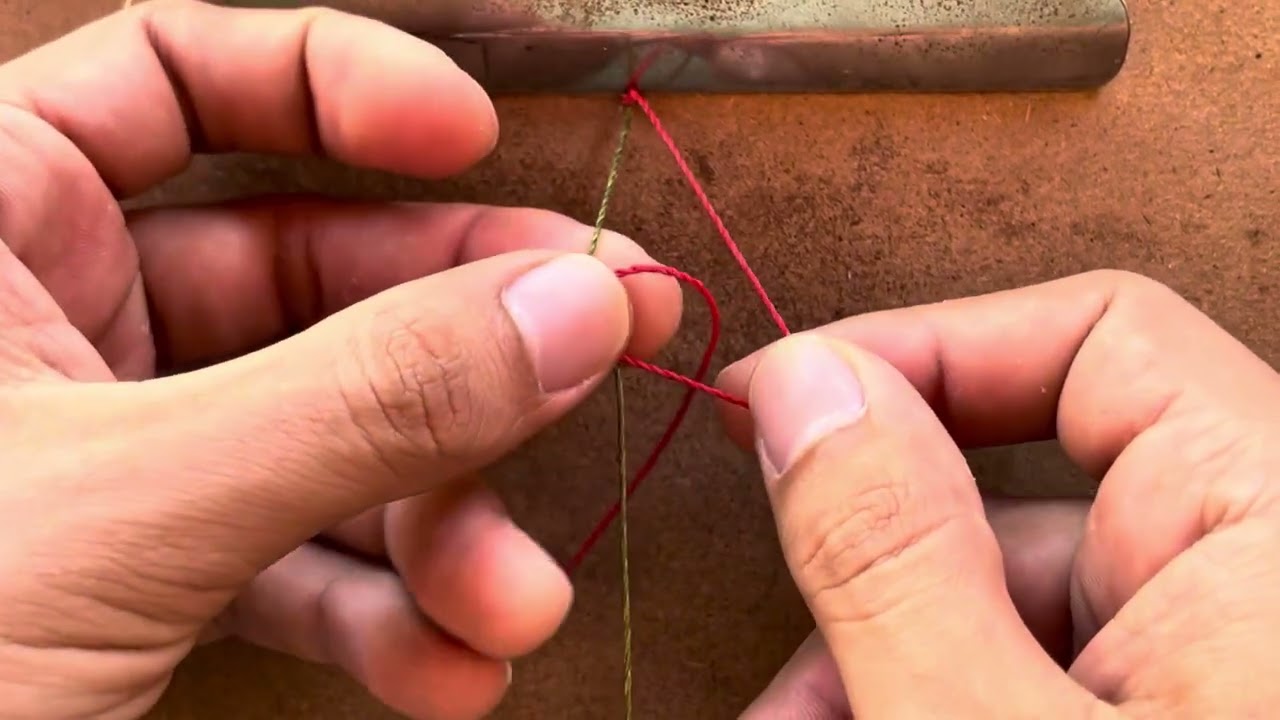 CLASE #2 Nudo Chevrón🧵✨ Macramé para principiantes🌱 #macrame #artesania #guatemala 