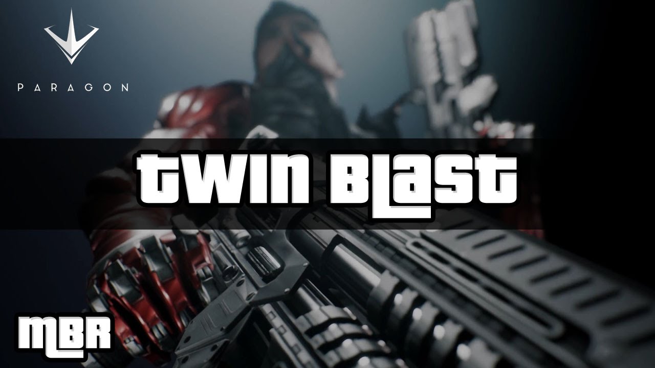 Twin Blast (Ranger) &mdash; Paragon Early Access &mdash; Полный игровой процесс &mdash; HD