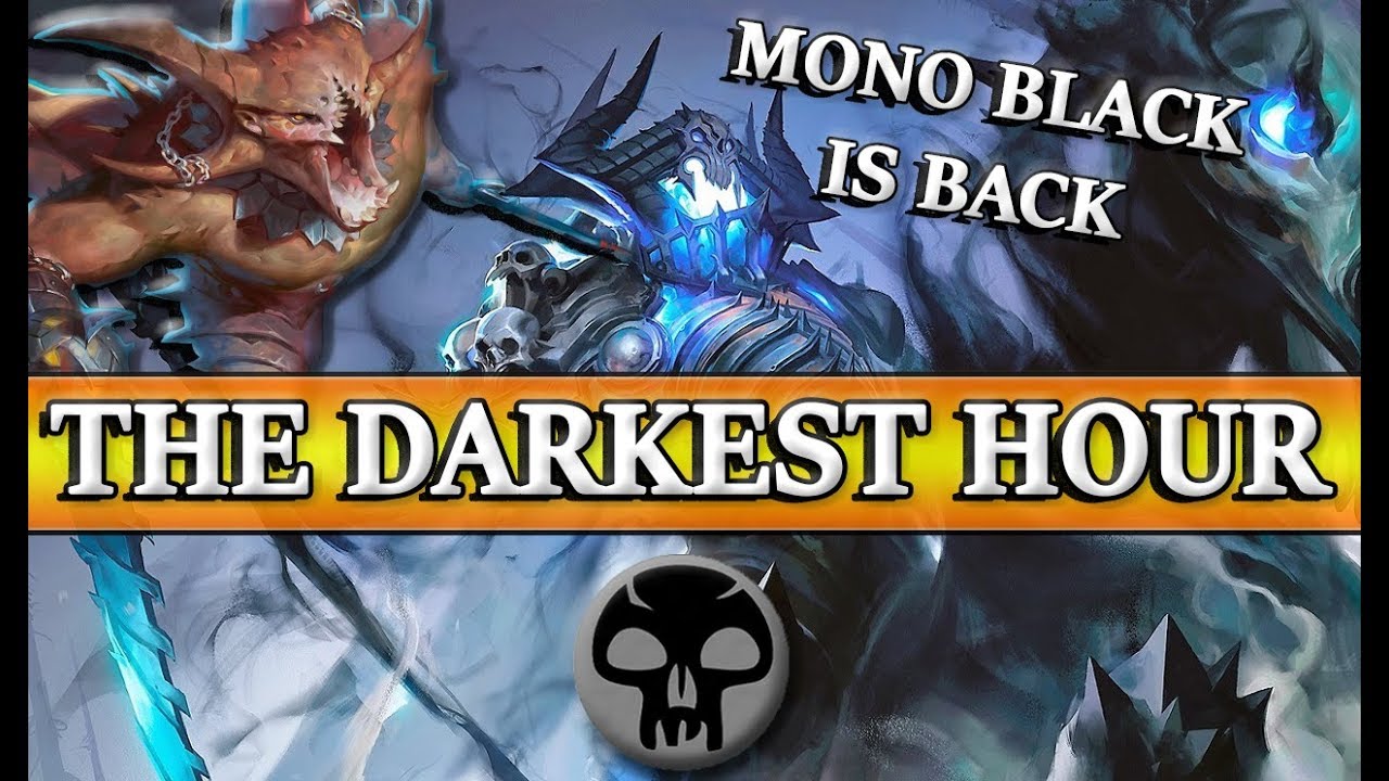 Mono Black Deck Wrecks Standard (MTG Arena) Cavalier of Night