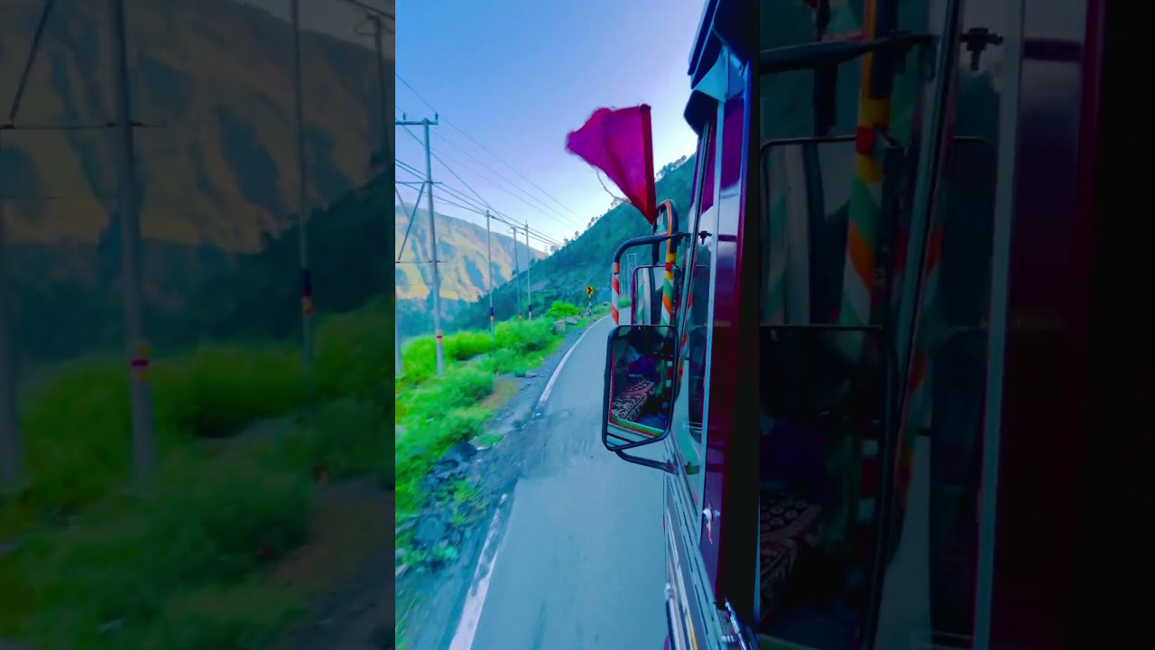 Kashmir ke road ❌ #shorts #truckvlogs
