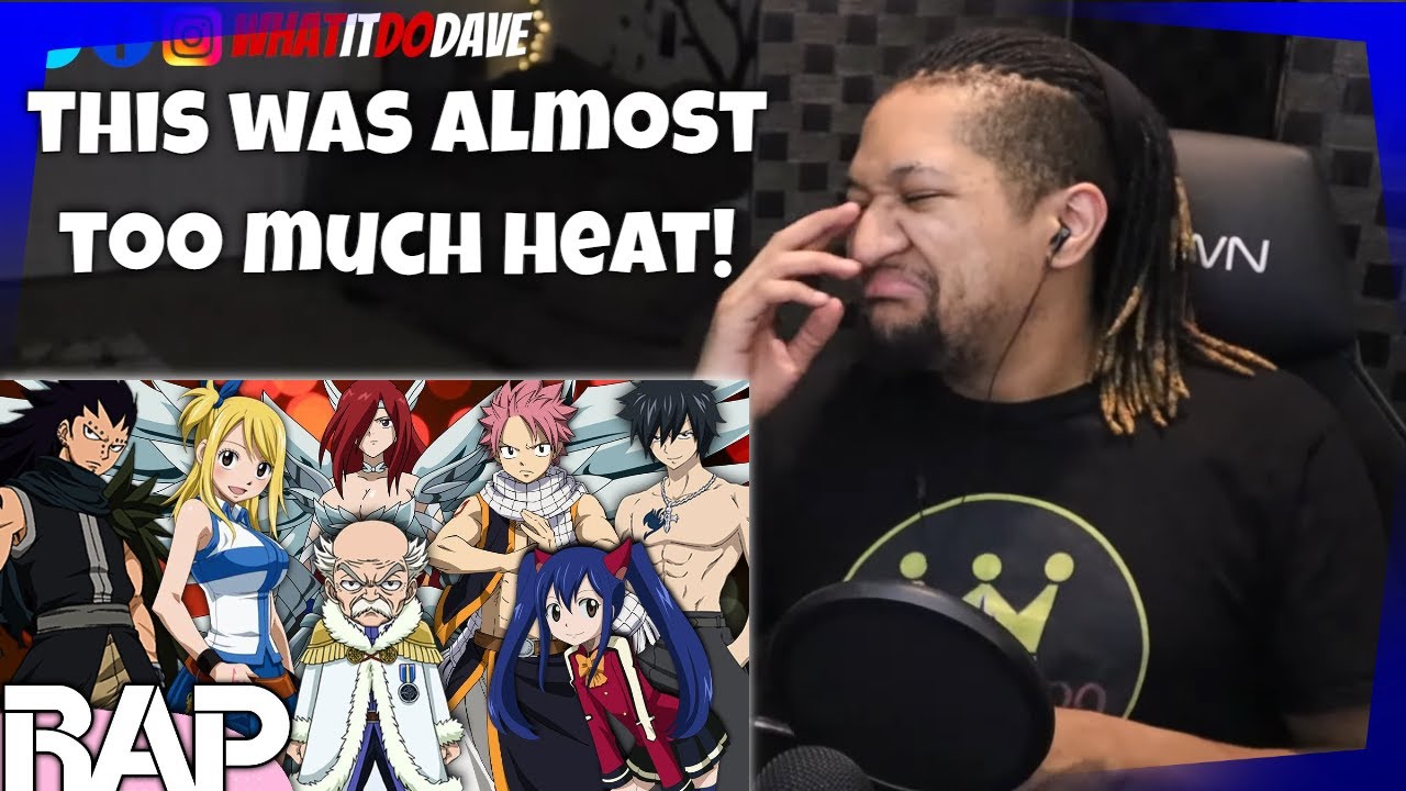 Reaction to Fairy Tail Guild Rap Cypher | GameboyJones ft Daddyphatsnaps, NoneLikeJoshua & More!