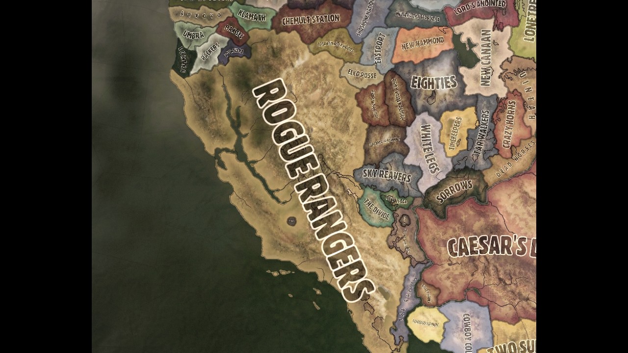 HOI4 (OWB): The Rogue Rangers Conquer California (No Commentary)