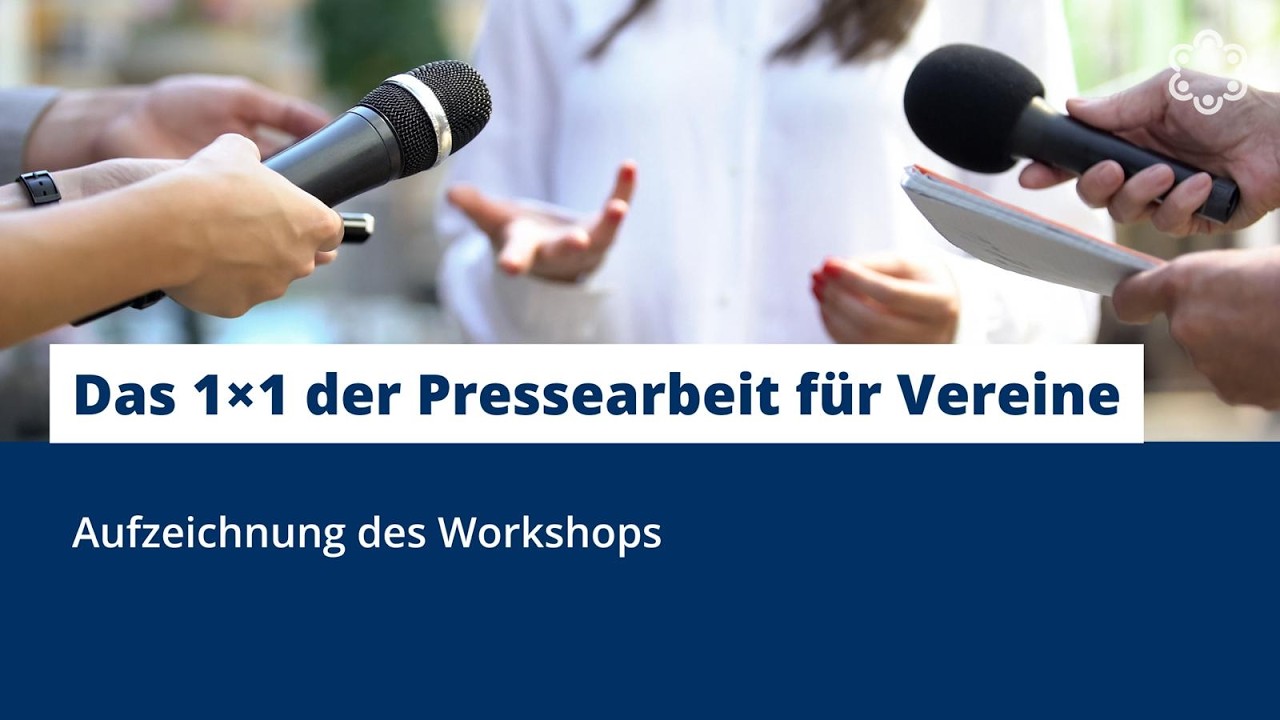 Das 1×1 der Pressearbeit für Vereine | Engagement voranbringen