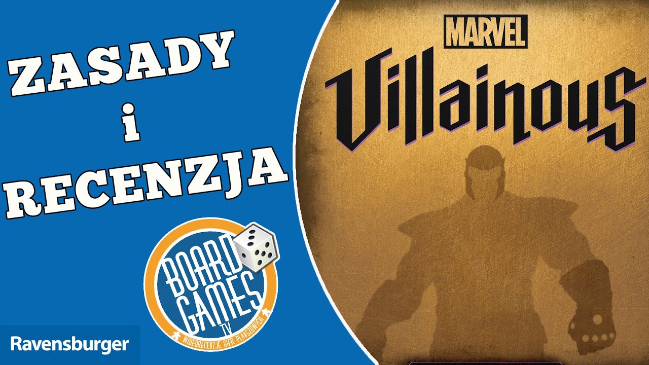 Marvel Villainous - zasady i recenzja gry planszowej
