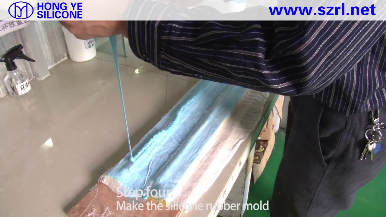 Tutorial: how to make a plaster ceiling silicone mold by brushing