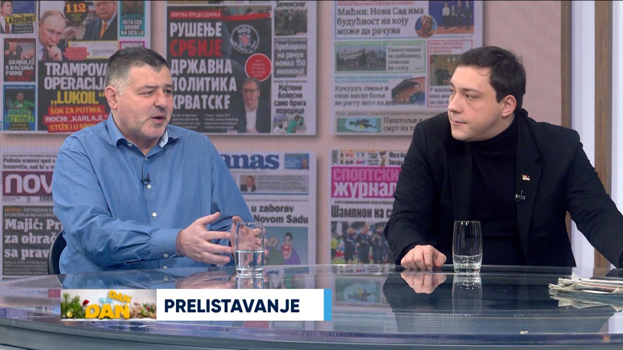 DAN NA DAN 02.02.2026. - PRELISTAVANJE BORKO KAŠANSKI I LAZAR PAVLOVIĆ