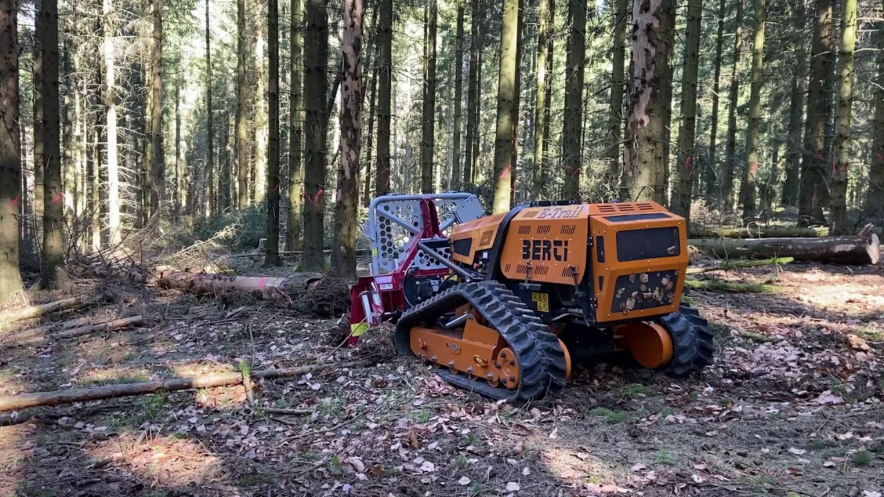 BERTI E-Trail mit Funk-Seilwinde