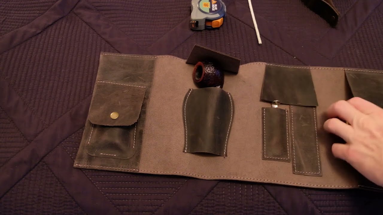 NooyaLeather Pipe Roll