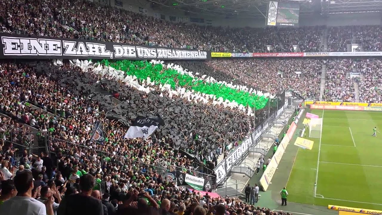 Gänsehaut im borussiapark gladbach bremen 31.08.13