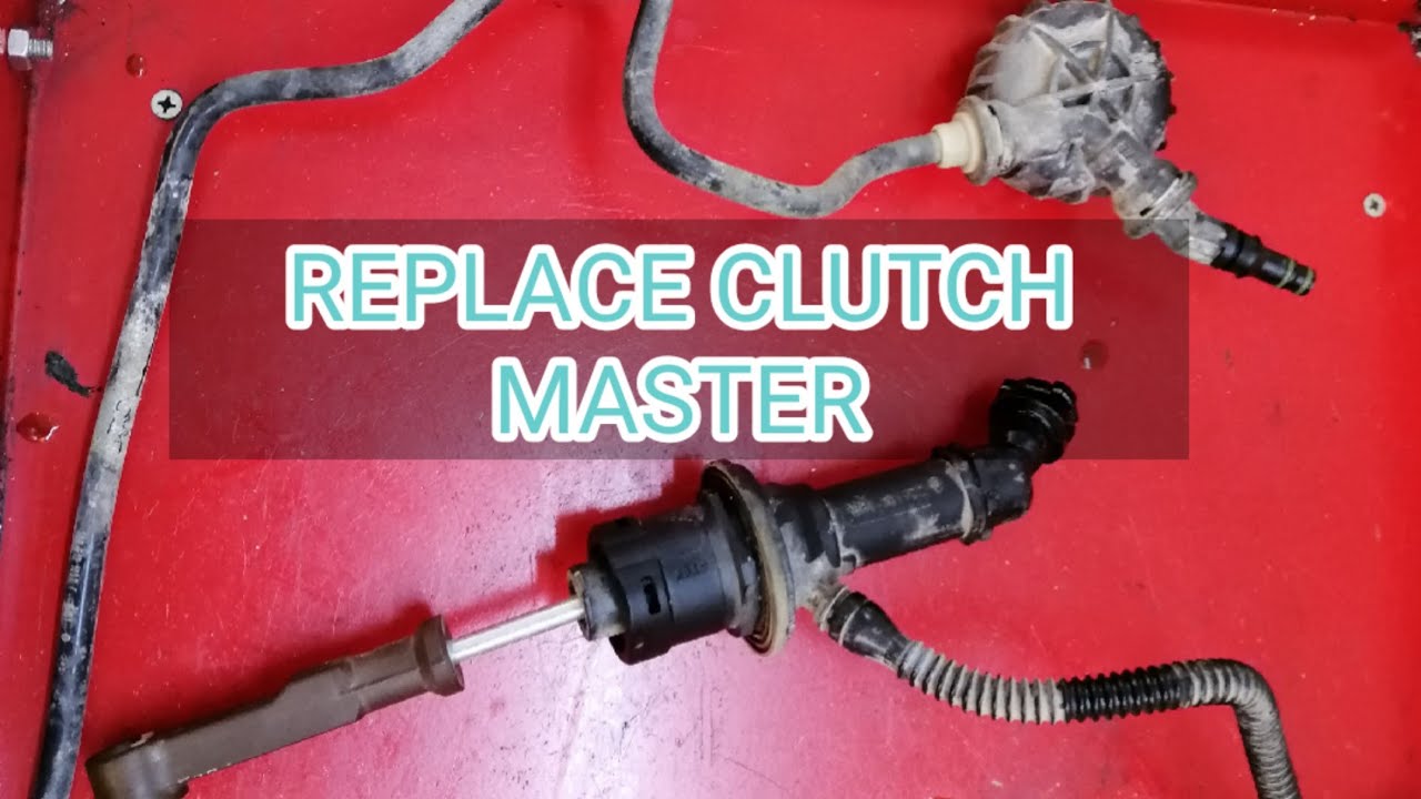 FULL GUIDE, HOW TO REPLACE CLUTCH MASTER CYLINDER /RENAULT DOKKER.