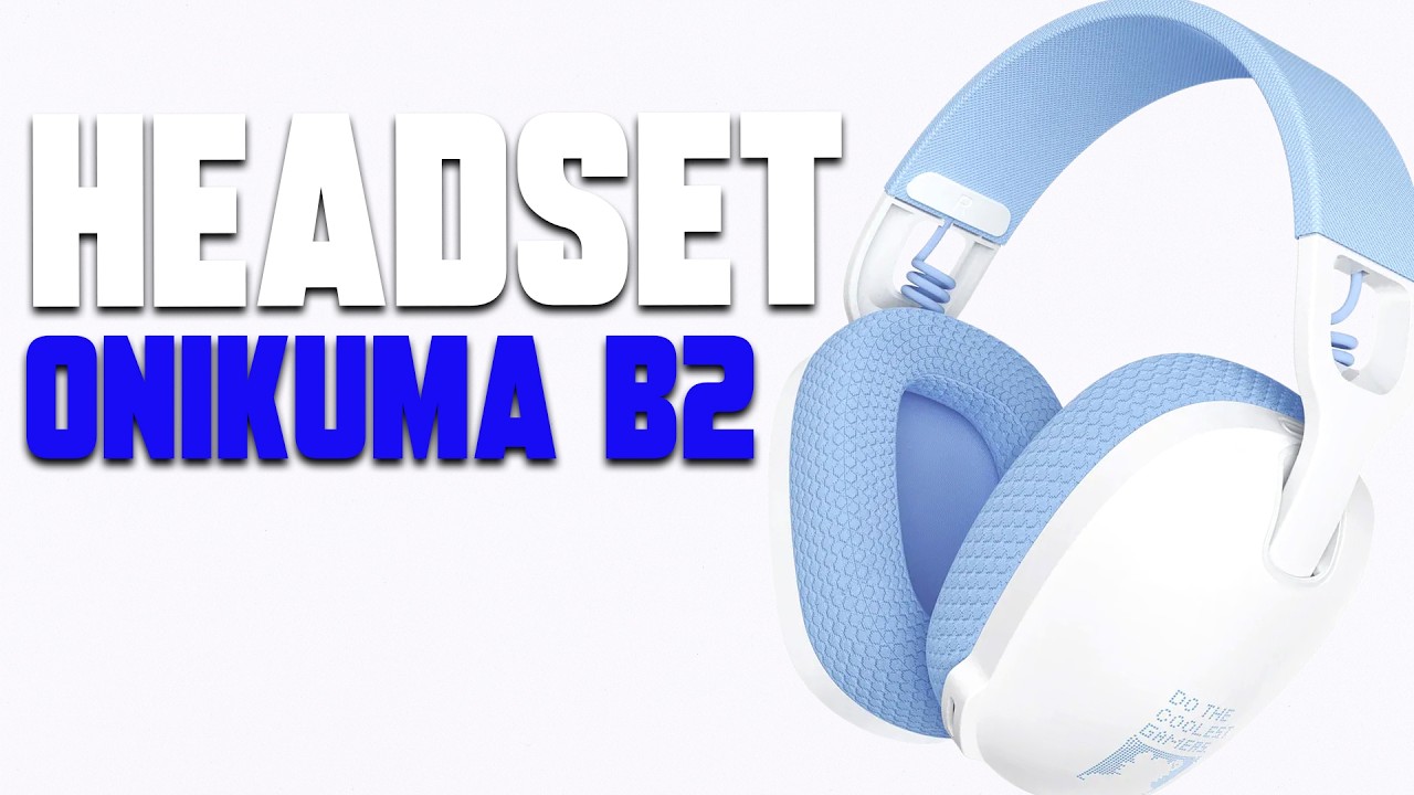 O HEADSET baratinho da China que entrega muita qualidade! - Headset Onikuma B2