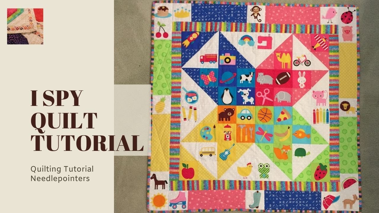 I Spy Quilt Tutorial