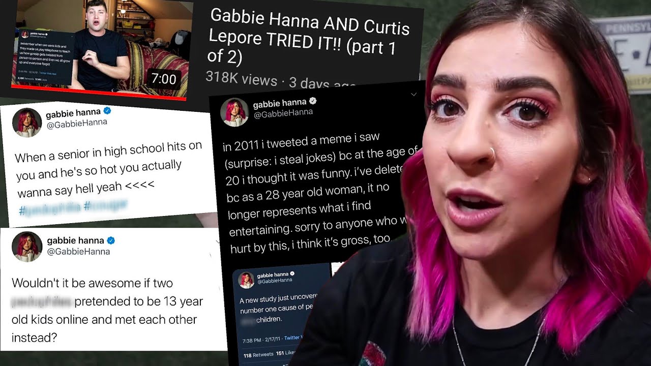 Gabbie Hanna EXPOSED by old tweets and ex best-friend.