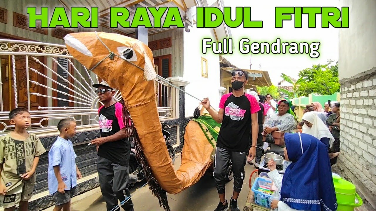 Hiburan Hari Raya Idul Fitri Tradisi Musik Gendrang Pulau Mandangin | Anam Khuy