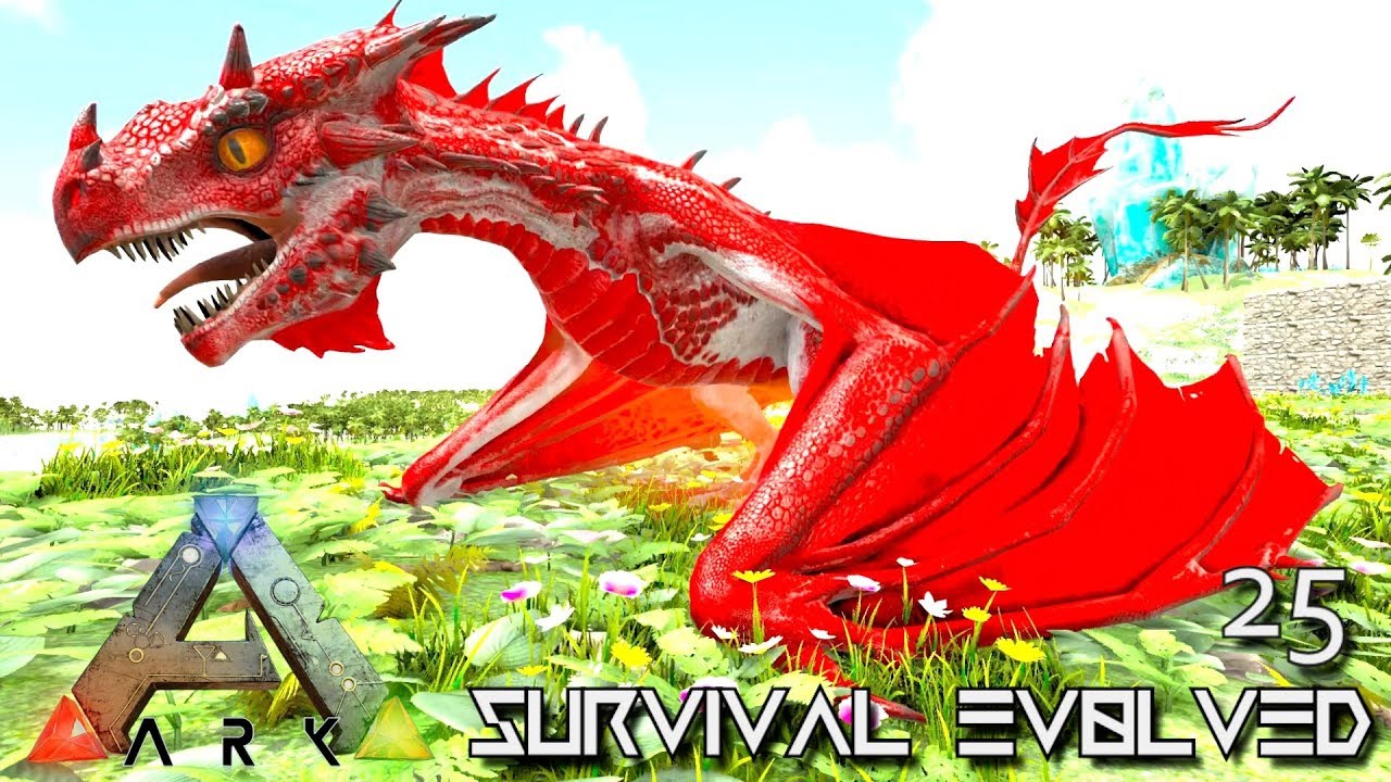 ARK: SURVIVAL EVOLVED: ДЕТЕНЫШ АЛЬФА-ВИВЕРНЫ И ГРИФОН E25 !!! (МОДИРОВАНО ARK EXTINCTION CORE)
