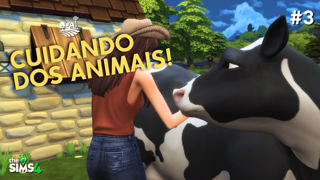 Primeiro dia REAL de trabalho na fazenda!🔥 | The Sims 4 Legado na Fazenda EP3