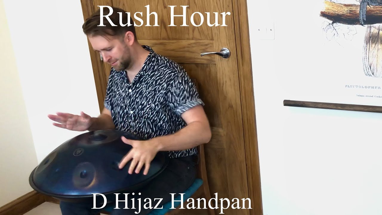 Rush Hour |  D Hijaz 10 Handpan | NovaPans Gen 3