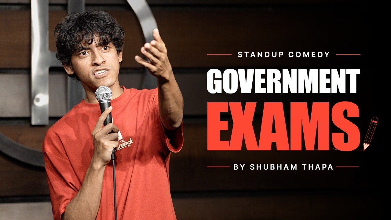 Government Exams | Standup Comedy by Shubham Thapa