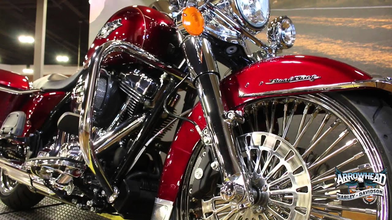 Custom 2016 Velocity Red Road King | Arrowhead Harley-Davidson