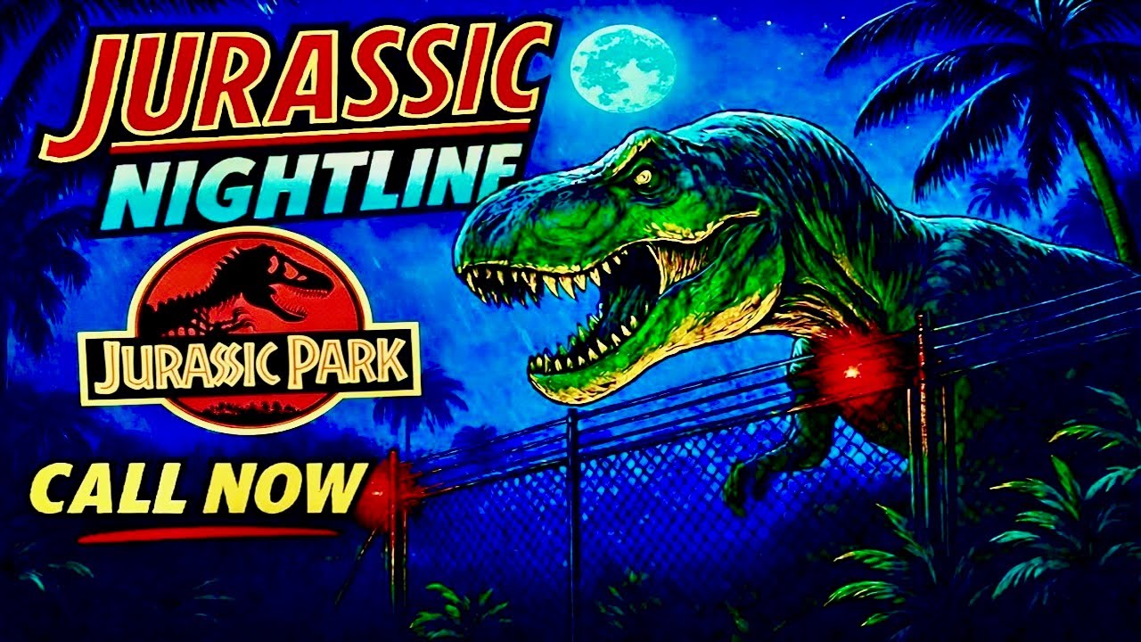 Jurassic Park Hotline Radio: ASMR Sleepcast for Focus, Study, and Rest