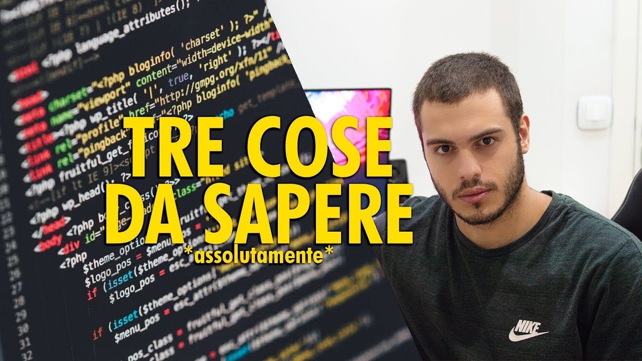 le 3 COSE da sapere prima di iniziare INGEGNERIA INFORMATICA