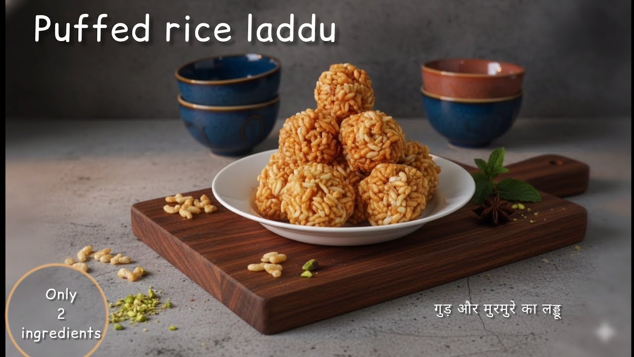 Puffed rice laddu | Murmura laddu &Chikki | Only 2 ingredients recipe | Winter special Snacks |