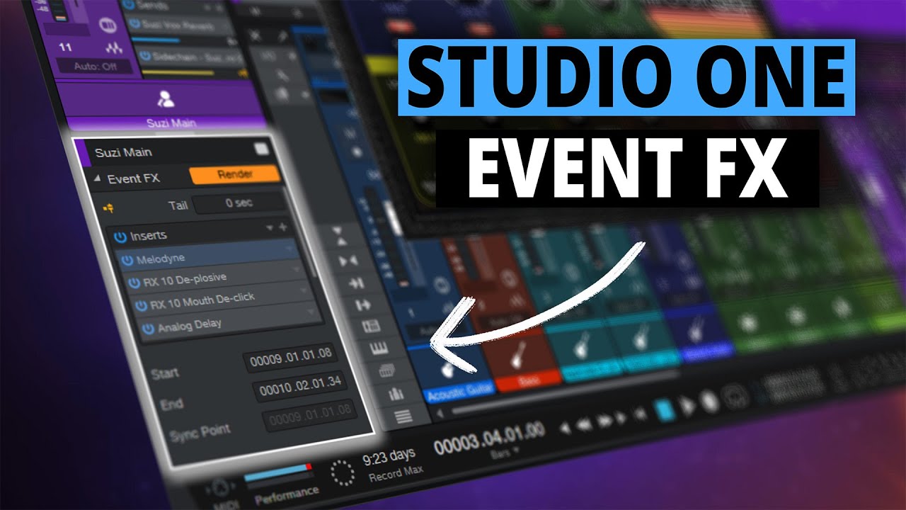 STUDIO ONE | EVENT FX ...don't ignore this!
