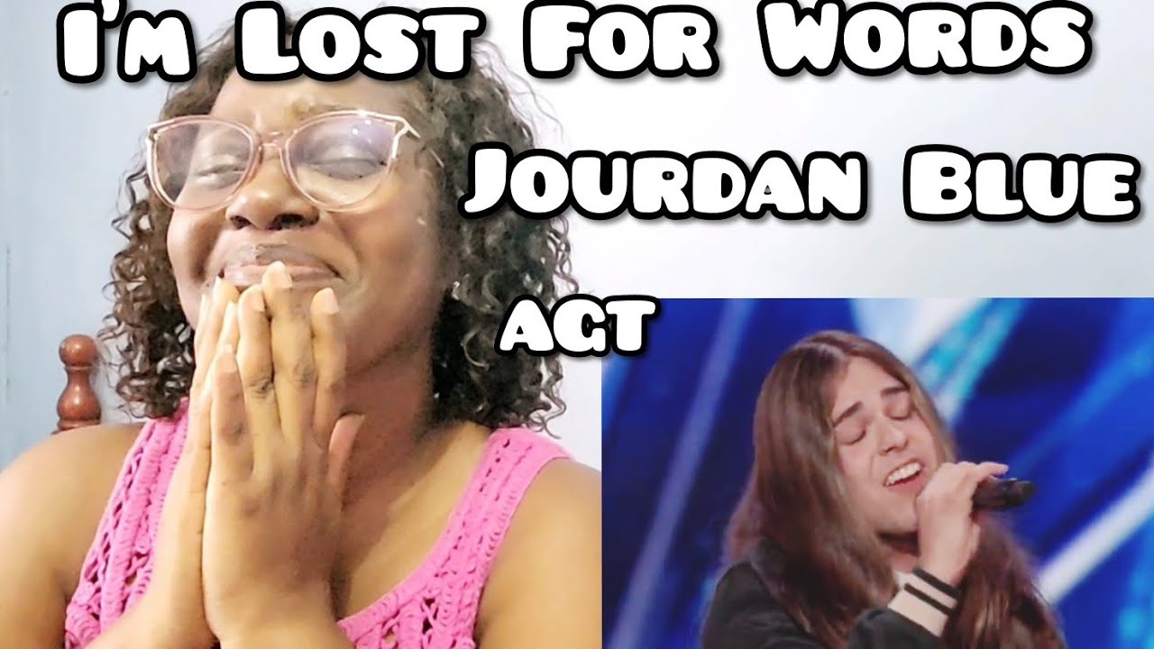 JOURDAN BLUE 's BREAK EVEN COVER RECEIVES A GOLDEN BUZZER ON AGT / REACTION