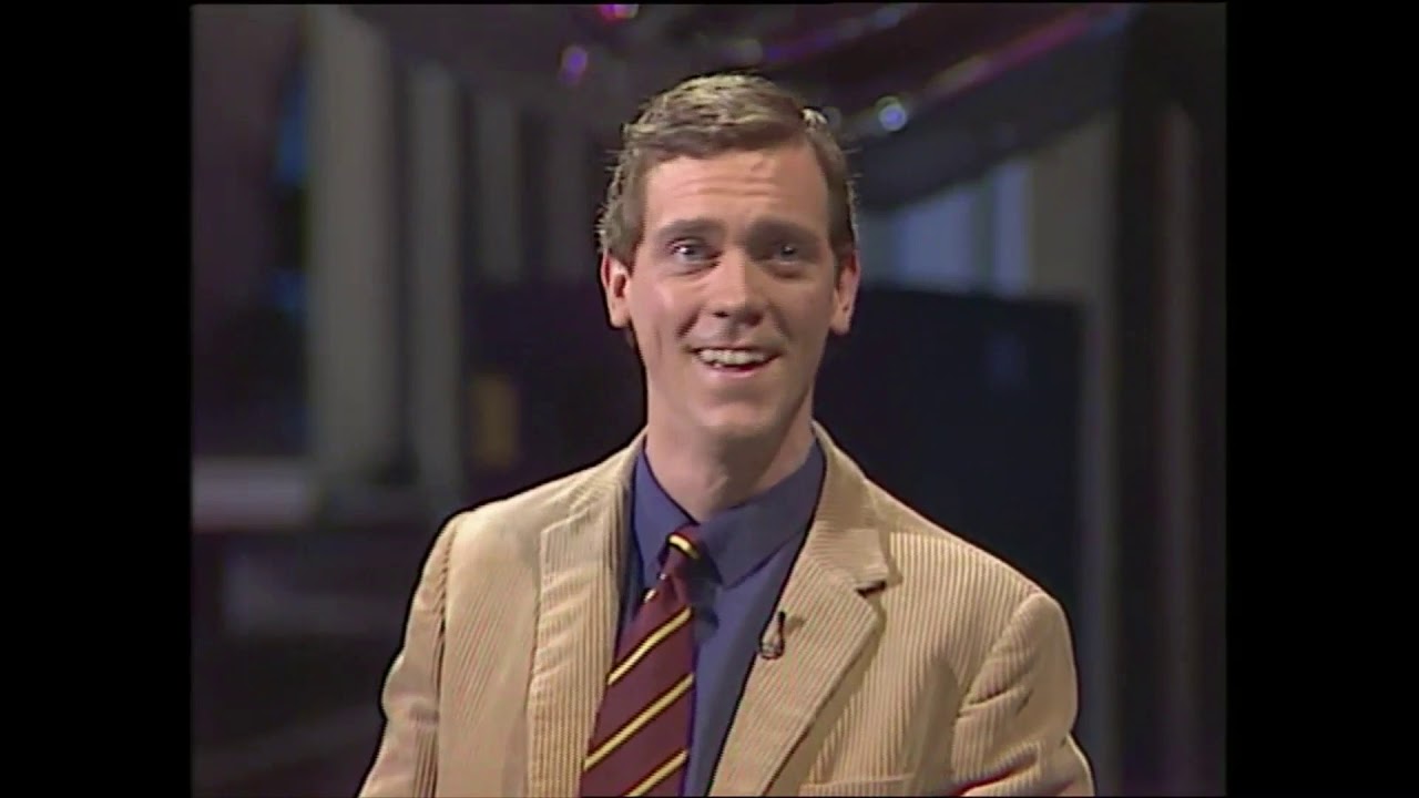 Saturday Live Channel 4 1987 - Fry and Laurie Predict Social Distancing