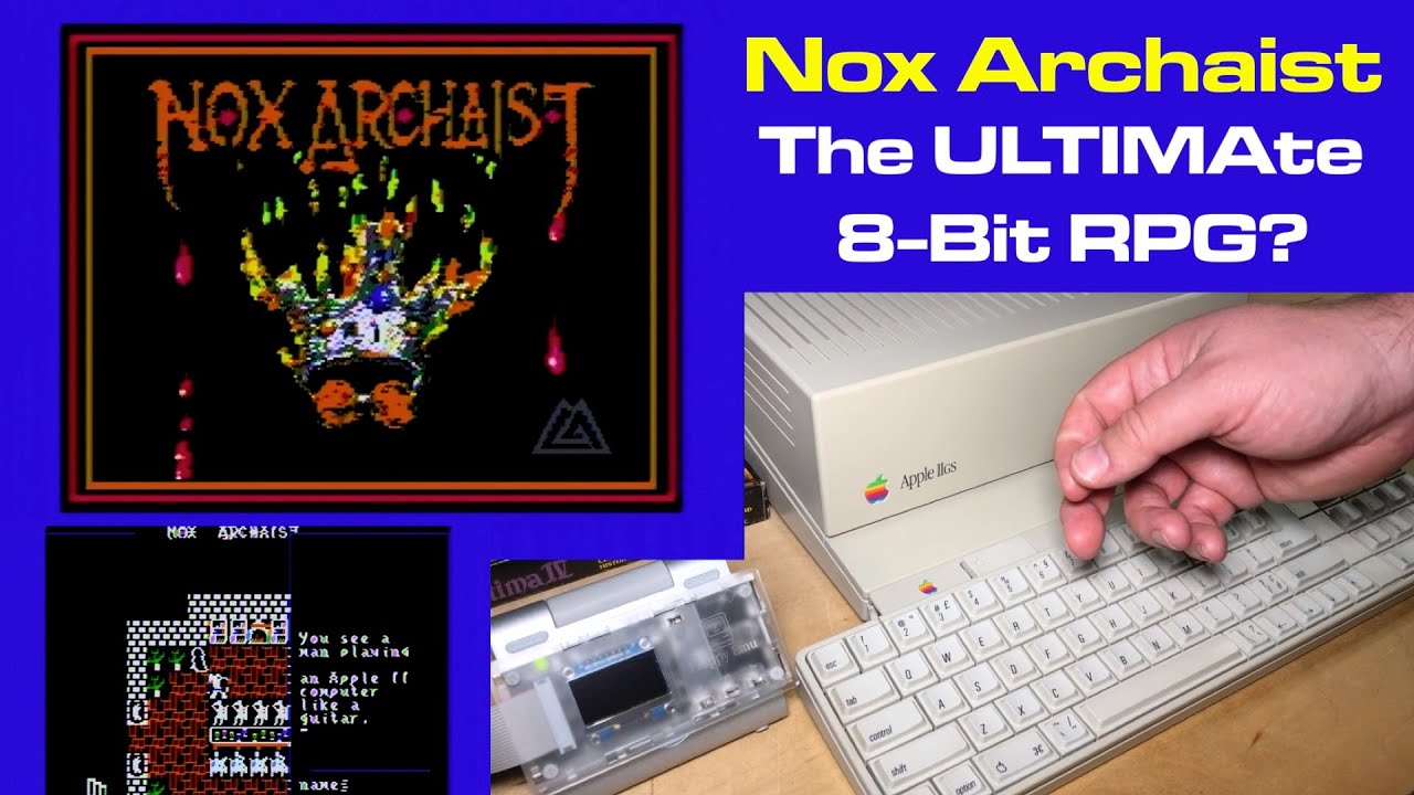 Nox Archaist: The ULTIMAte 8-Bit RPG for the Apple II?