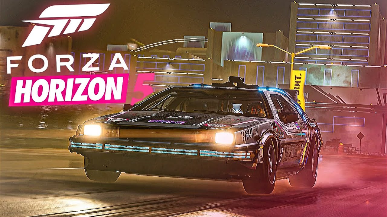 Forza Horizon 5 - Futuristic Street Race in EventLab (FH5 Custom Tracks)