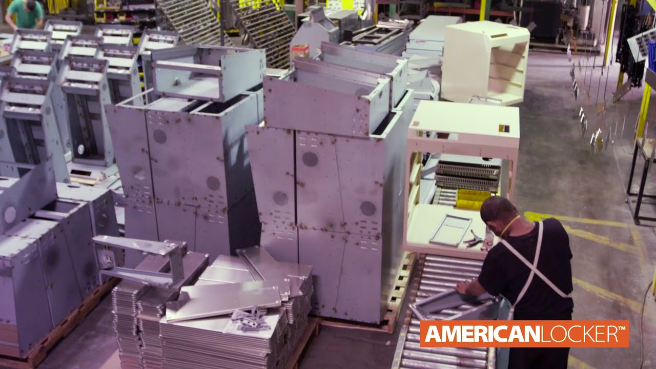 Manufacturing of American made Lockers