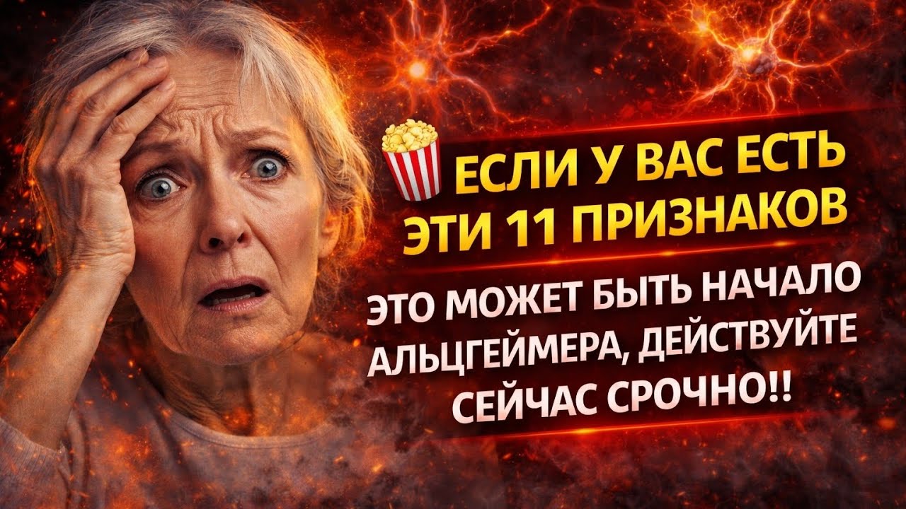 11 РАННИХ ПРИЗНАКОВ АЛЬЦГЕЙМЕРА — НЕ ИГНОРИРУЙТЕ ЭТО!