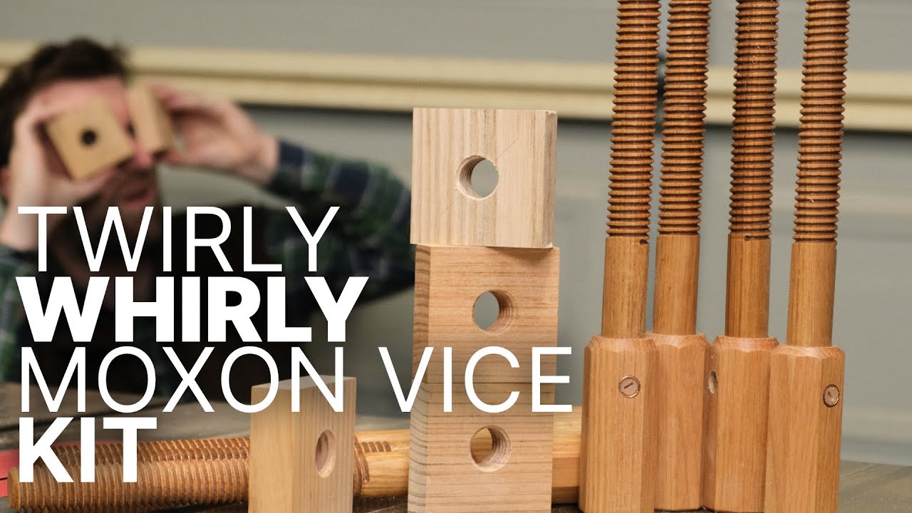 Twirly Whirly Vise Kit (Moxon Vise Wood Screw Kits)