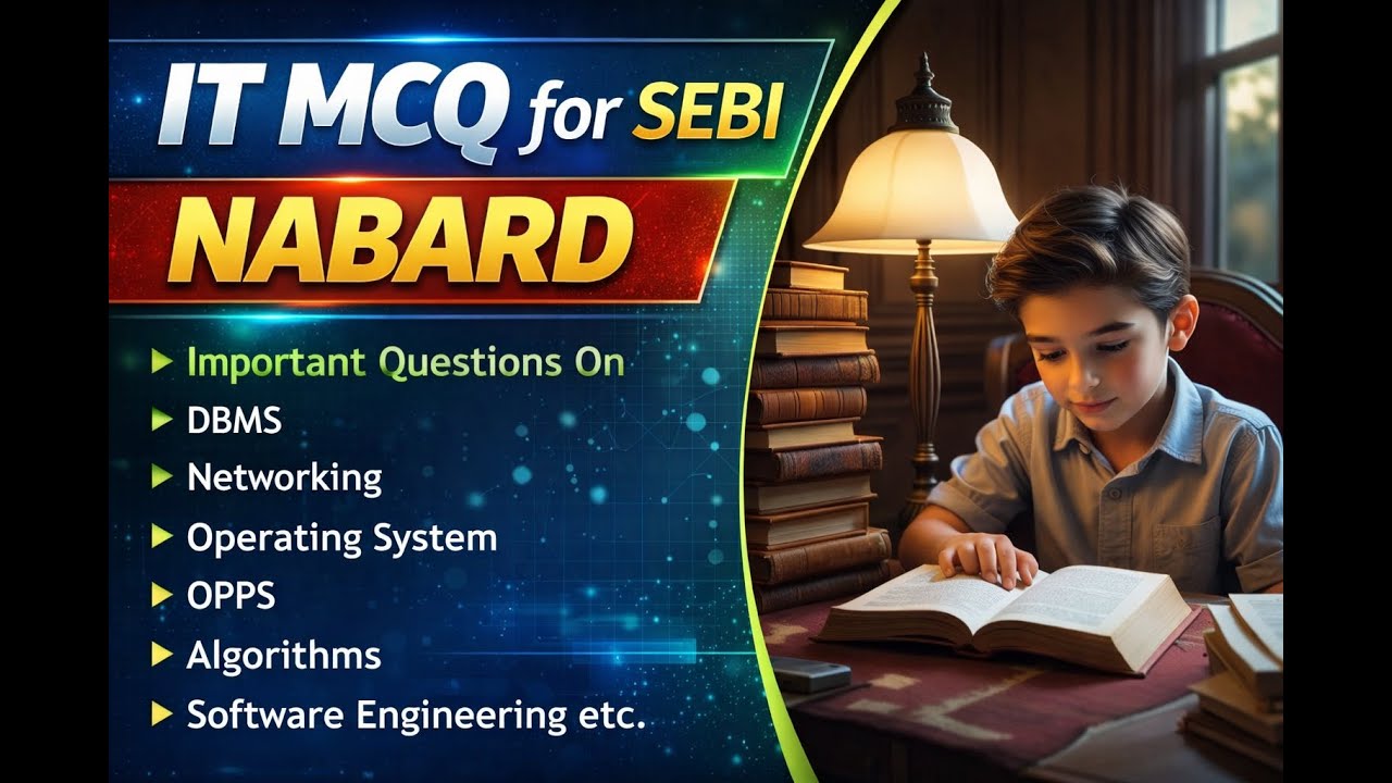 1000 IT MCQ for SEBI|NABARD|IBPS