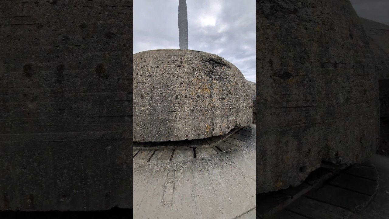 Bunker in Normandie, Frankreich #travel #normandie #france #bunker #vacation