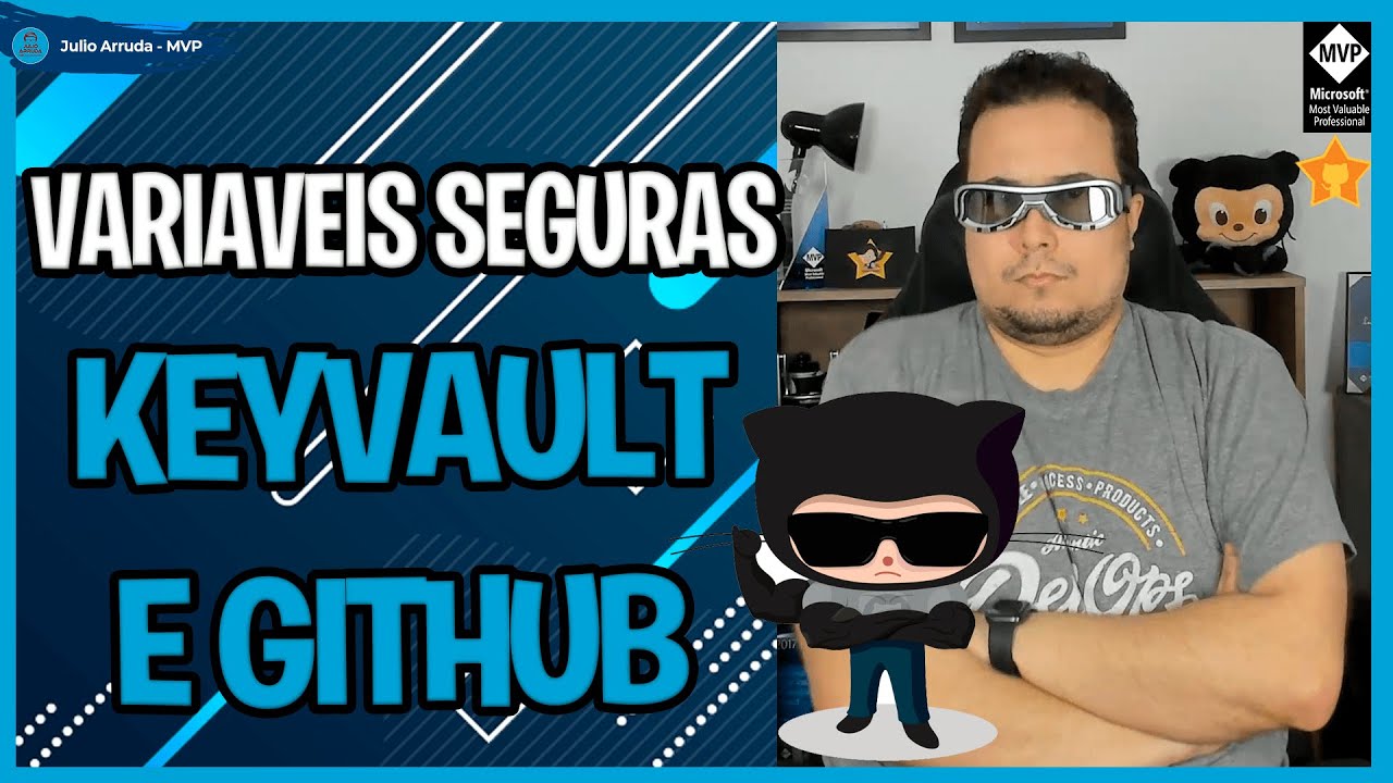 Utilizando o Azure Key Vault para armazenar segredos e GitHub Actions