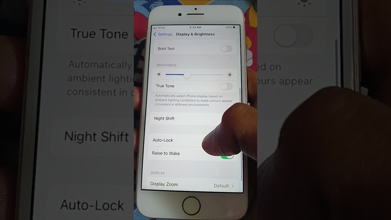 Auto Lock On Iphone