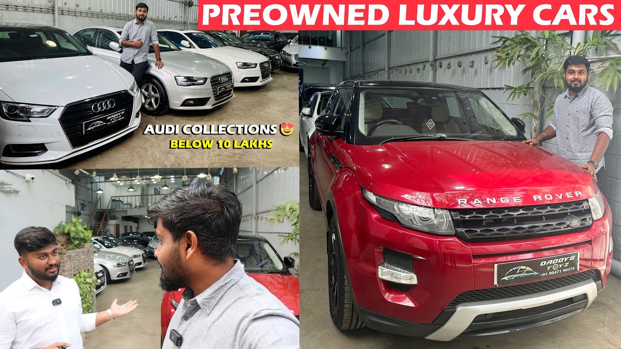 AUDI Cars For 10 Lakhs !!😍 Preowned Luxury Cars Sale in Chennai at Low Price || Daddyz Toys