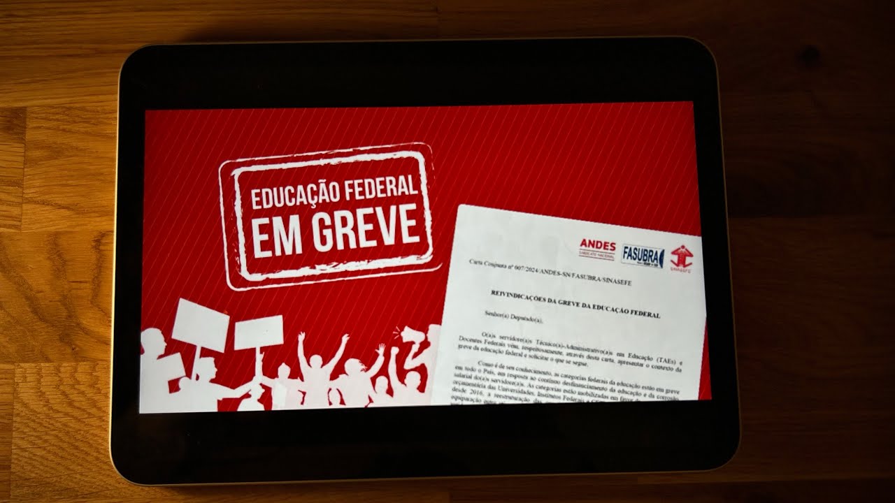 Torne-se irreconhecível durante a Greve das Federais