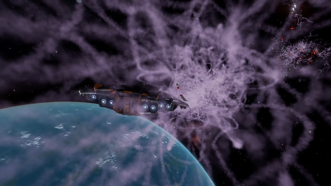 My Elite Dangerous Powerplay part.2 -- Pack Hound Missiles Racks Are A Joy To Use