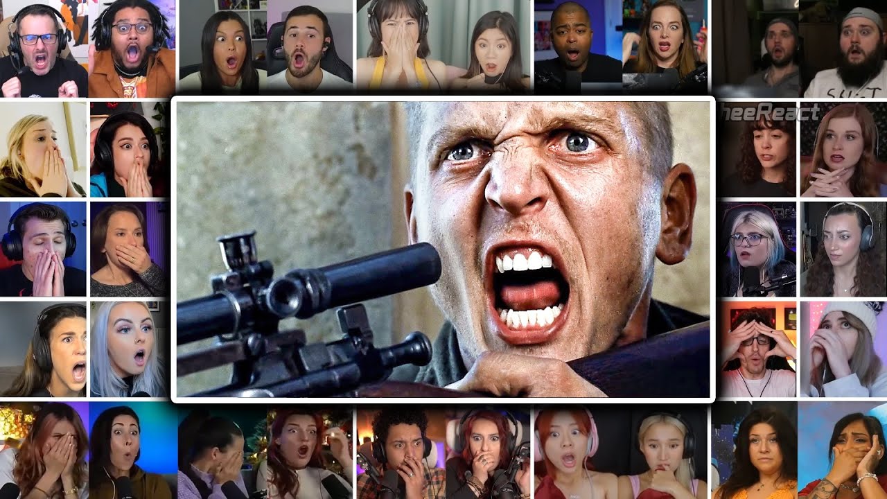 Taking Down the Tank | Saving Private Ryan (1998) Reaction Mashup