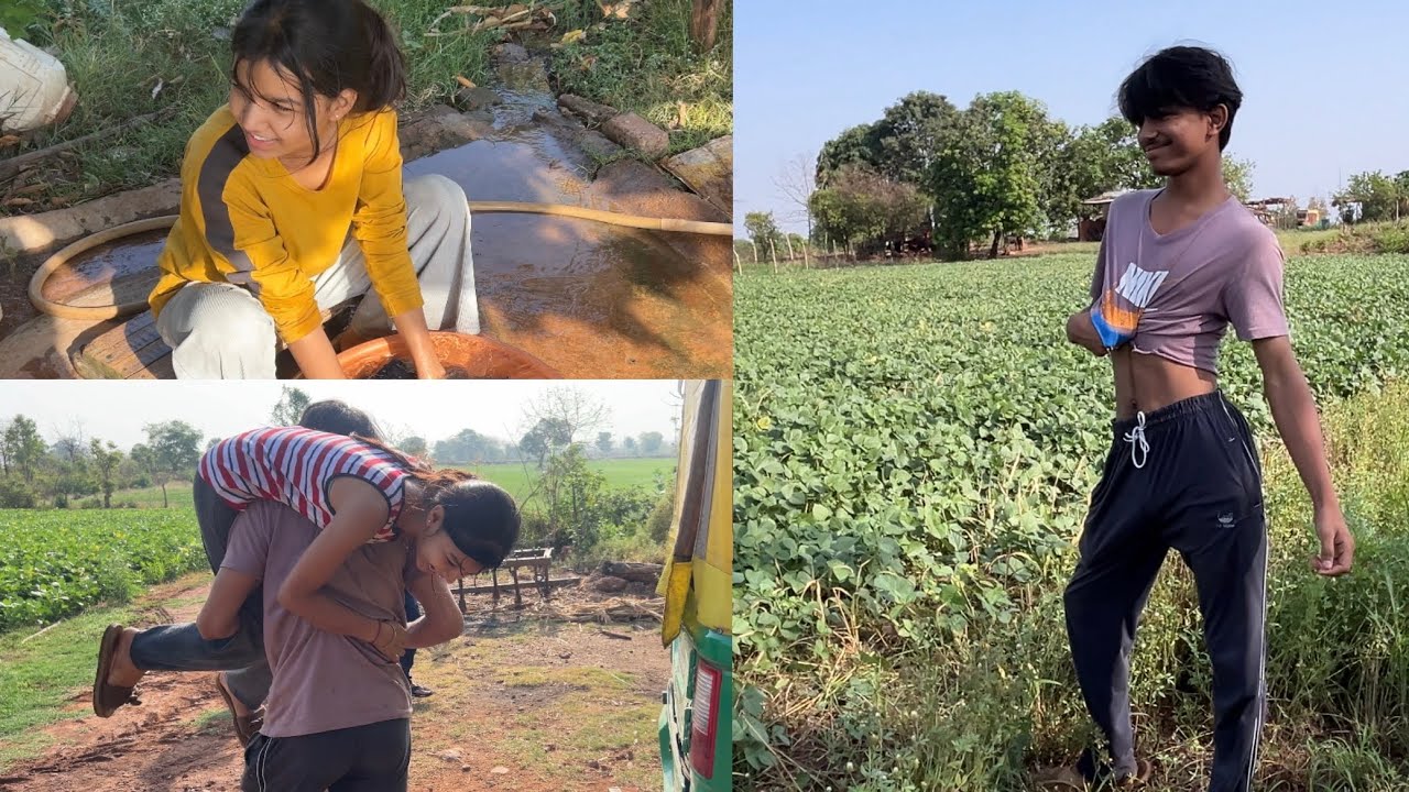 Gaon ki bati 😂😅|| khushi suryawal vlog